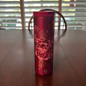 Starbucks, Venti, Fushia tumbler